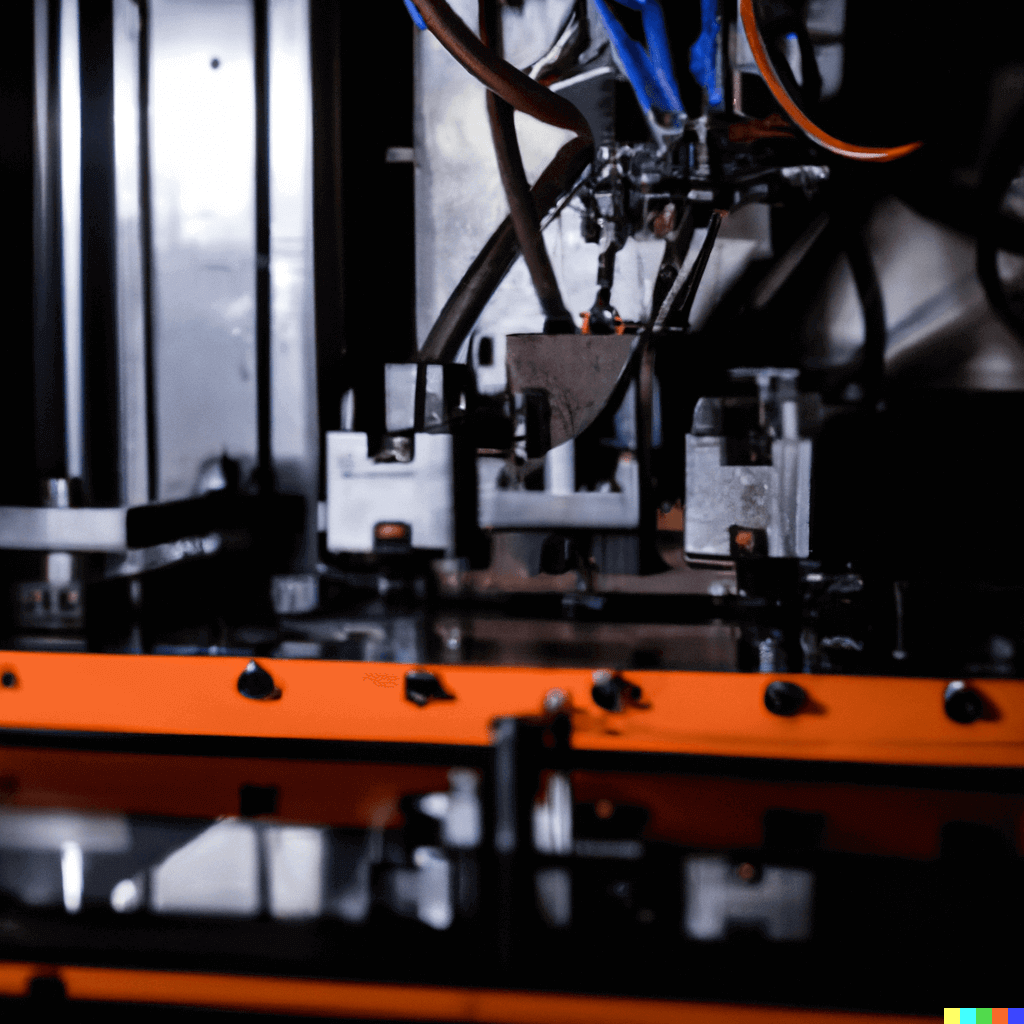 plastic injection moulding machine